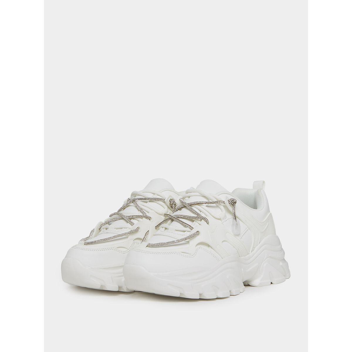 Styli Textured Chunky Web Design Sneakers-women-shoes-sneakers-image-3