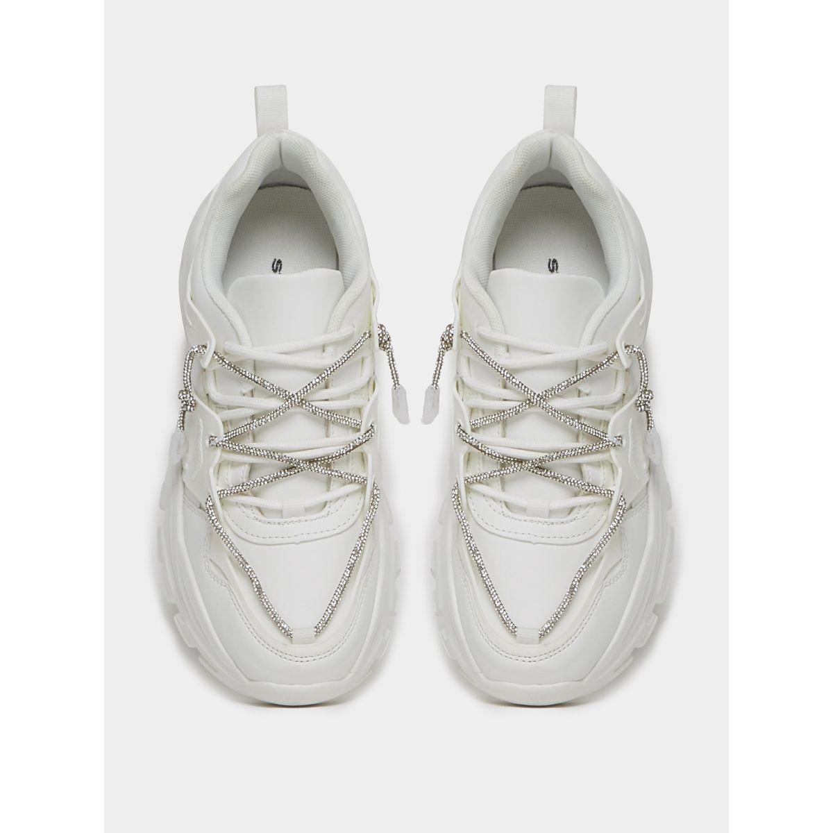 Styli Textured Chunky Web Design Sneakers-women-shoes-sneakers-image-6