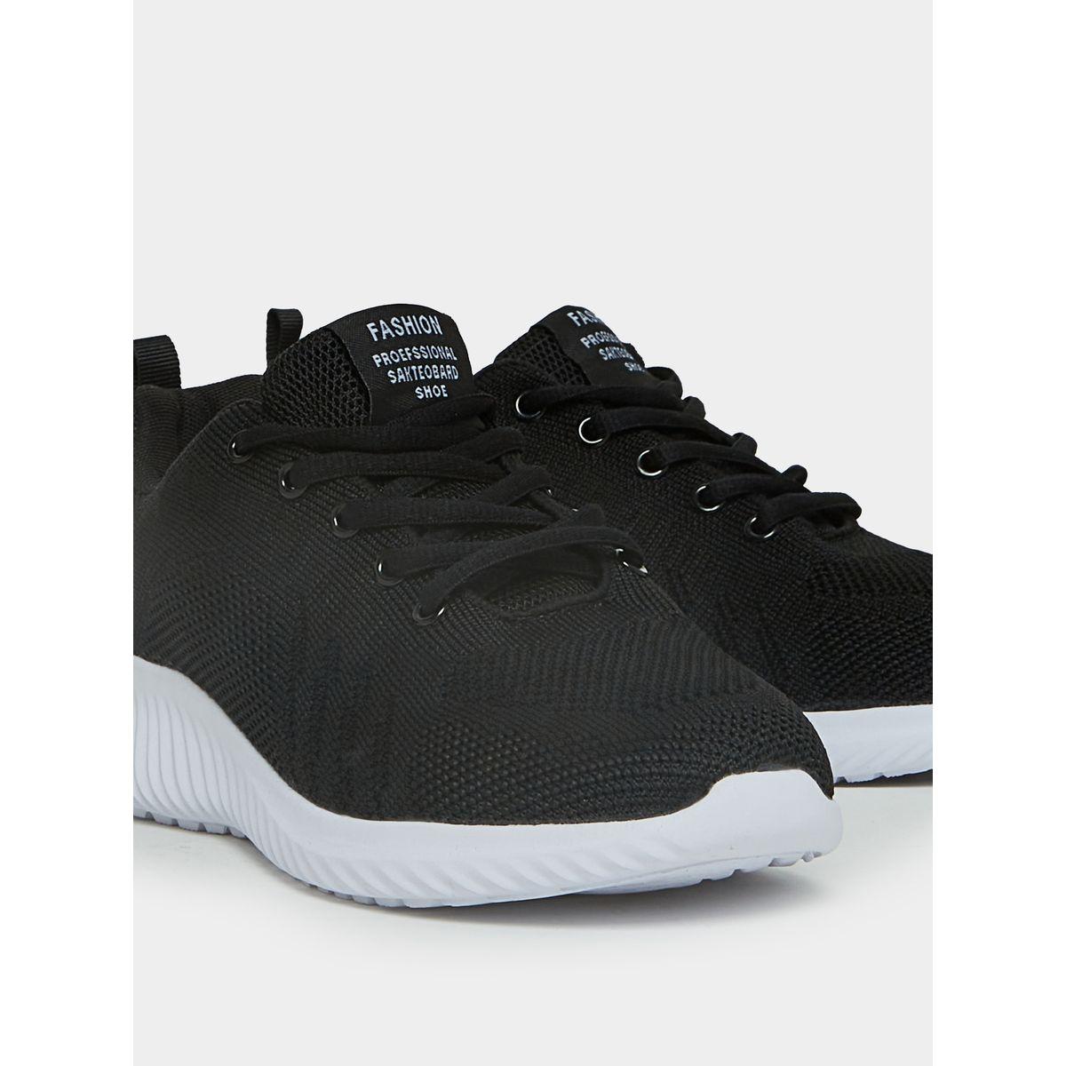Styli Flyknit Lace Up Casual Shoes-women-shoes-sneakers-image-4