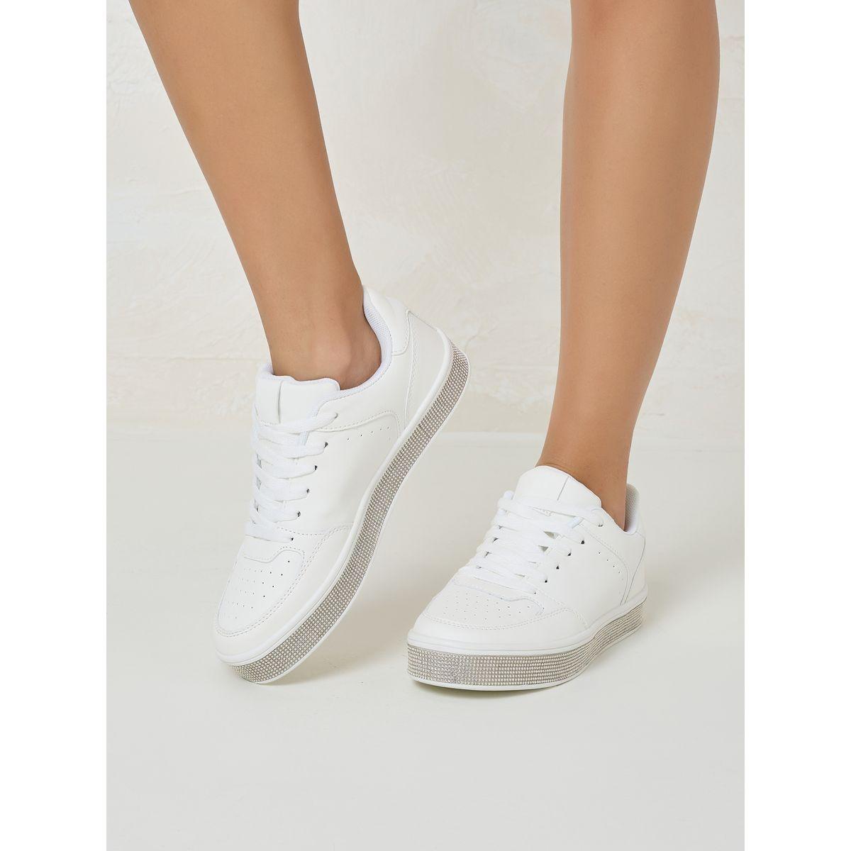 Styli Embellished Sole Platform Casual Shoes-women-shoes-sneakers-image-1