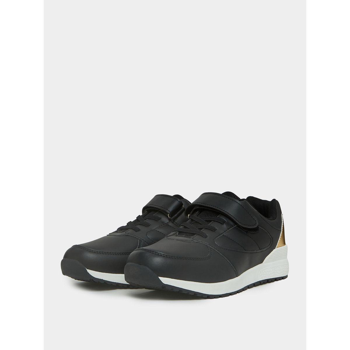 Styli Hook & Loop Detail Strapped Casual Shoes-women-shoes-sneakers-image-3