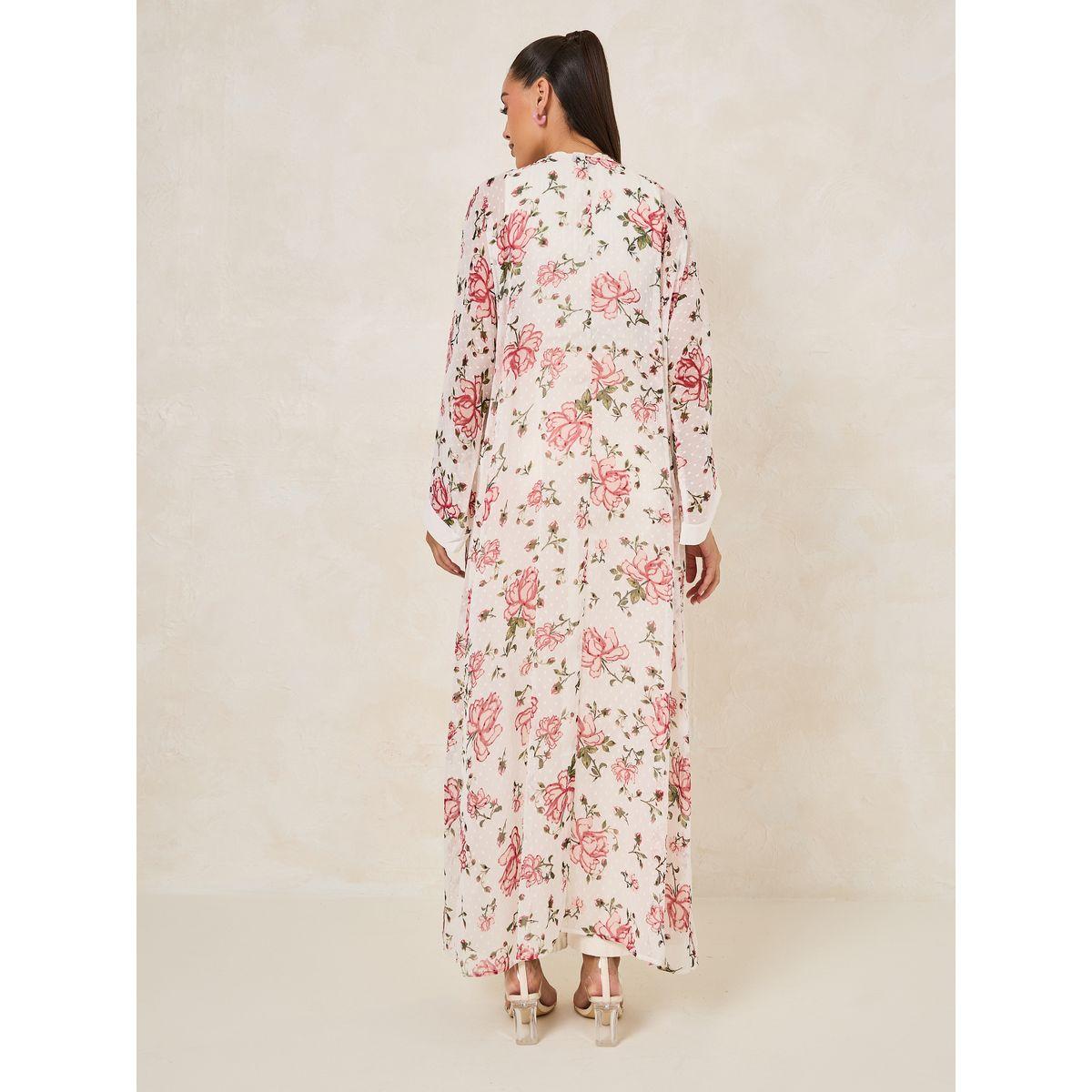 Styli Floral Print Maxi Kimono-women-clothing-shirtsandblouses-shirts-image-4