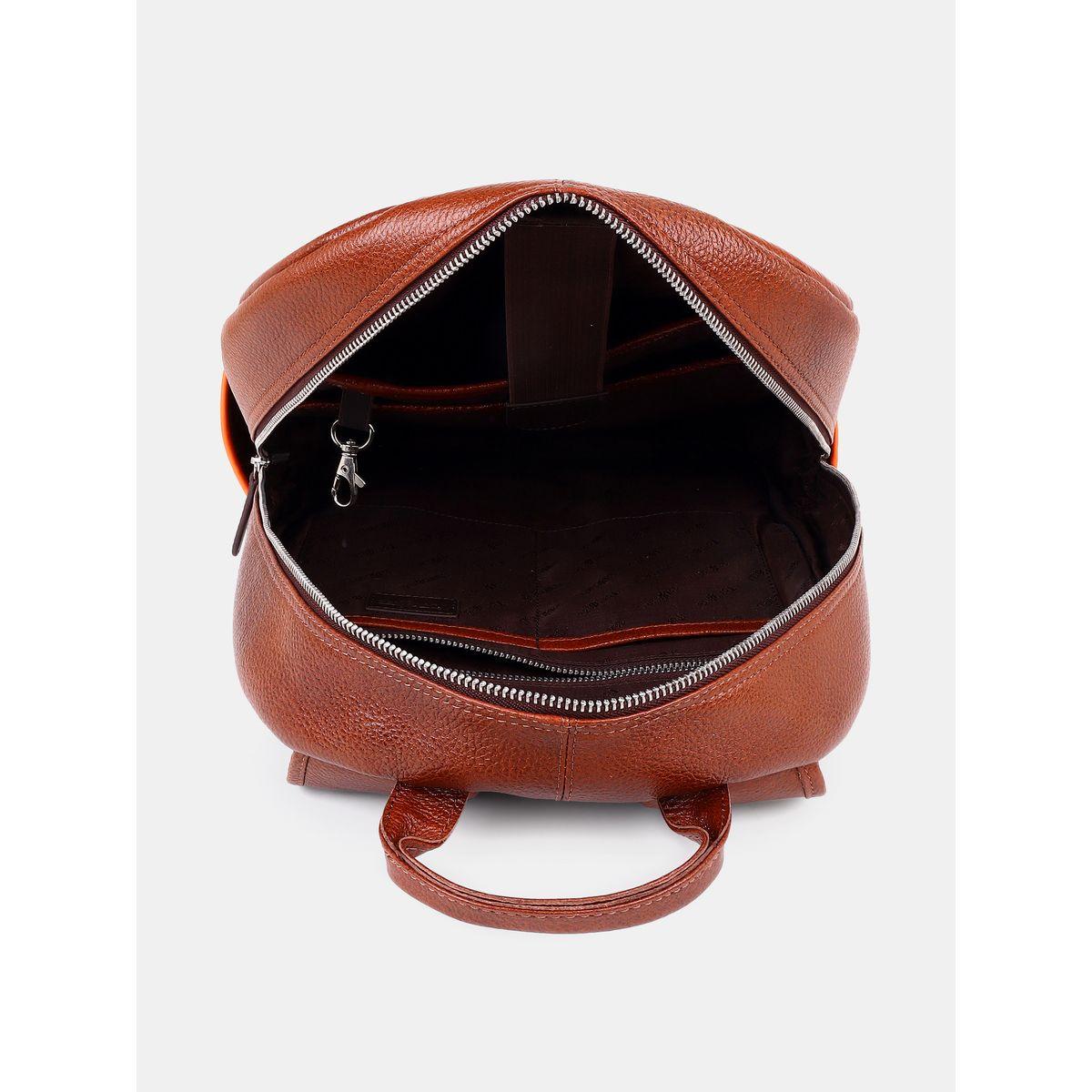 Tortoise X Styli  Leather Backpack with Piping Detail-men-bags-image-9