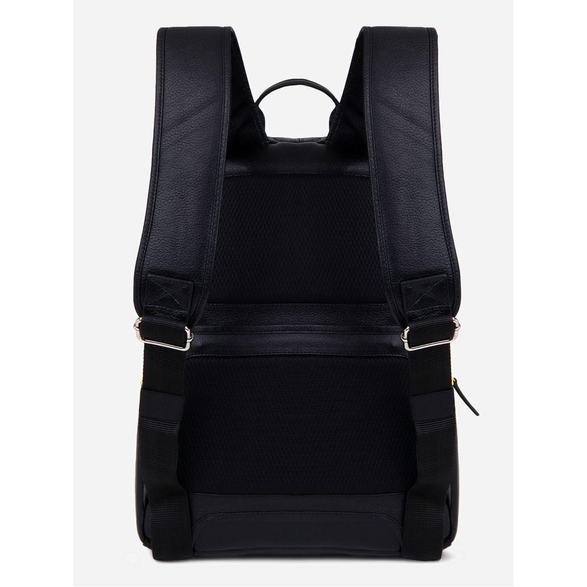 Tortoise X Styli  Leather Backpack with Piping Detail-men-bags-image-3