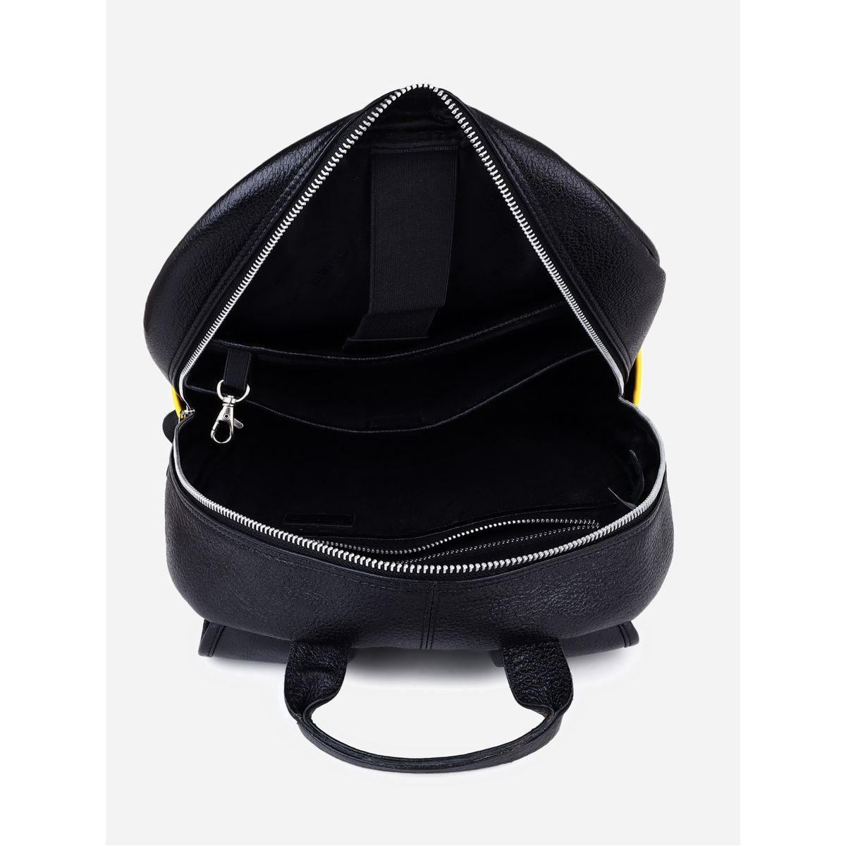 Tortoise X Styli  Leather Backpack with Piping Detail-men-bags-image-4
