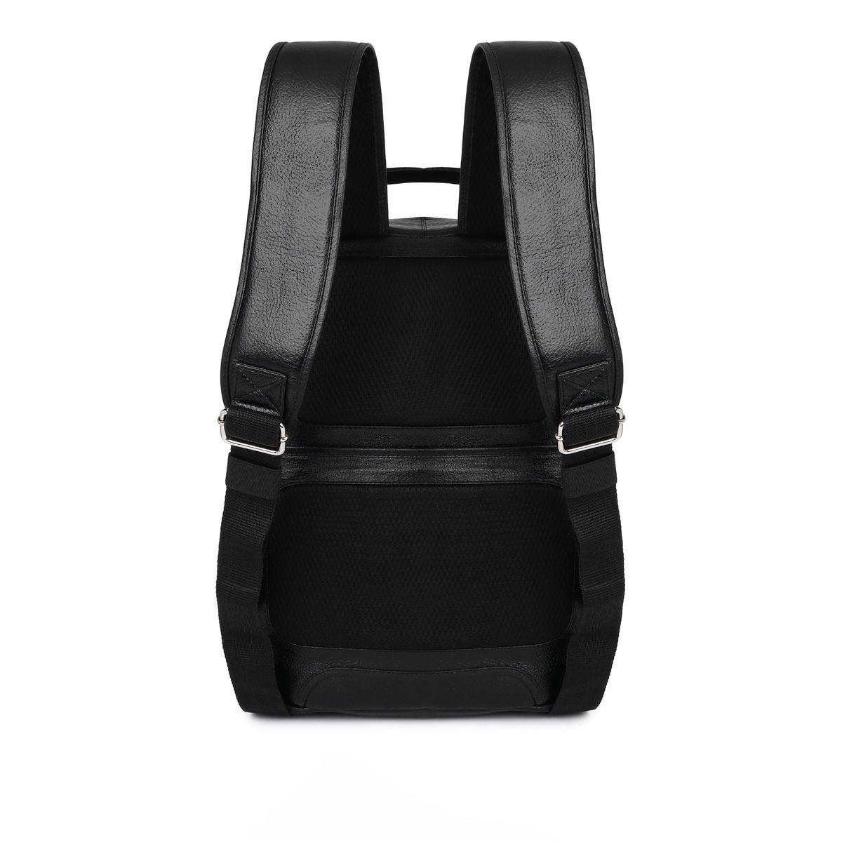 Tortoise X Styli  Leather Backpack with Piping Detail-men-bags-image-7