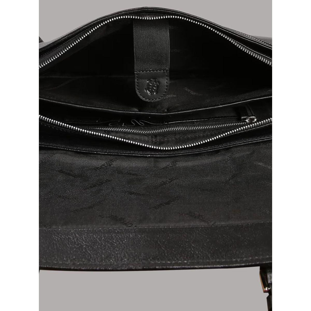 شنطة لابتوب جلد بحزام وإبزيم غلق تورتويز × ستايلي-men-bags-image-5