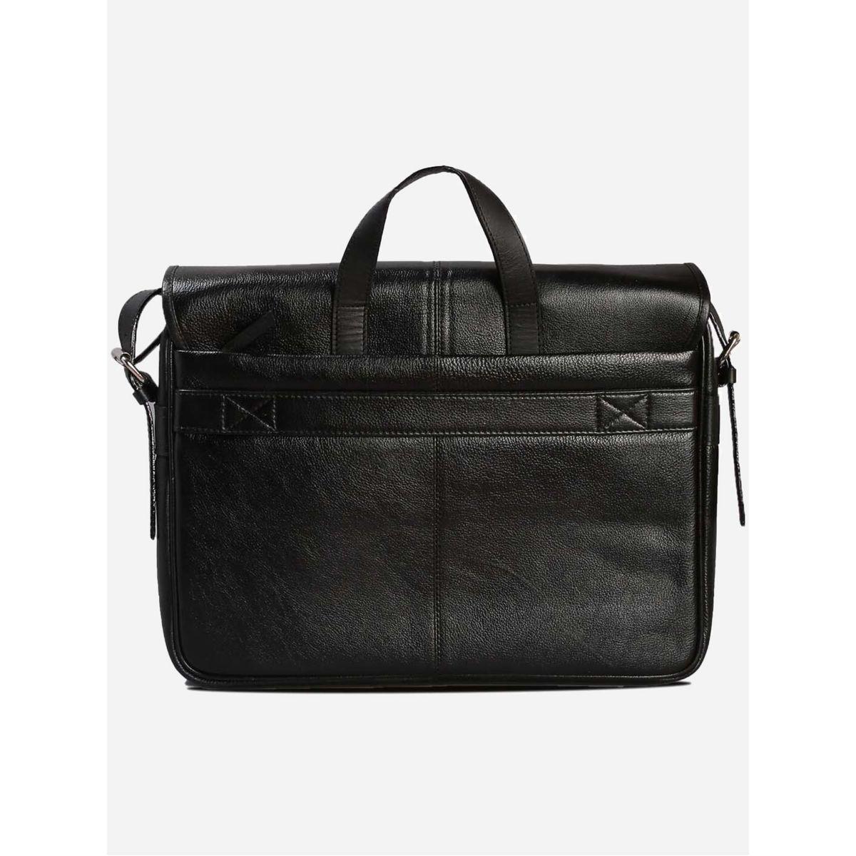 شنطة لابتوب جلد بطية إغلاق تورتويز × ستايلي-men-bags-image-2