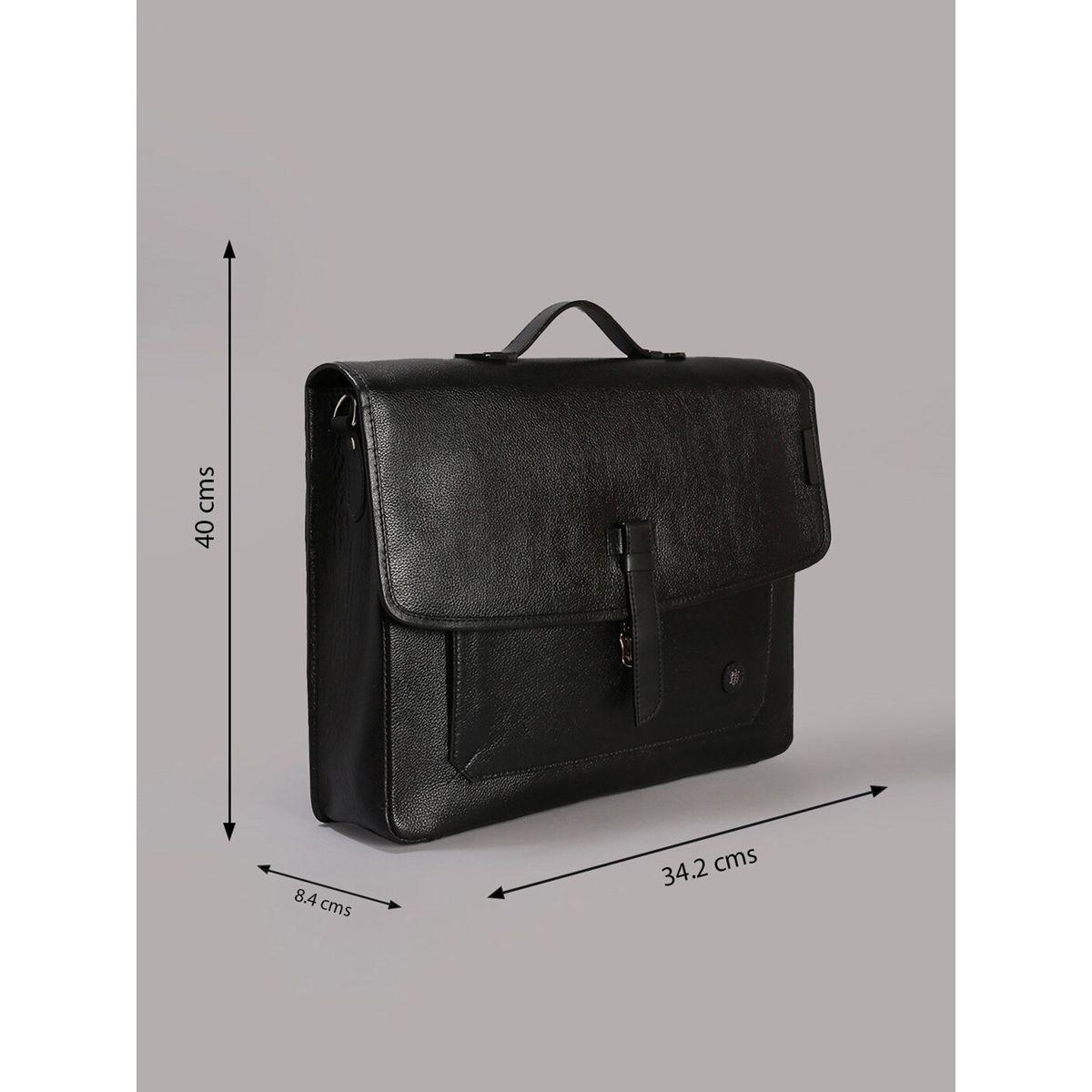 شنطة لابتوب جلد بقفل إغلاق تورتويز × ستايلي-men-bags-image-6