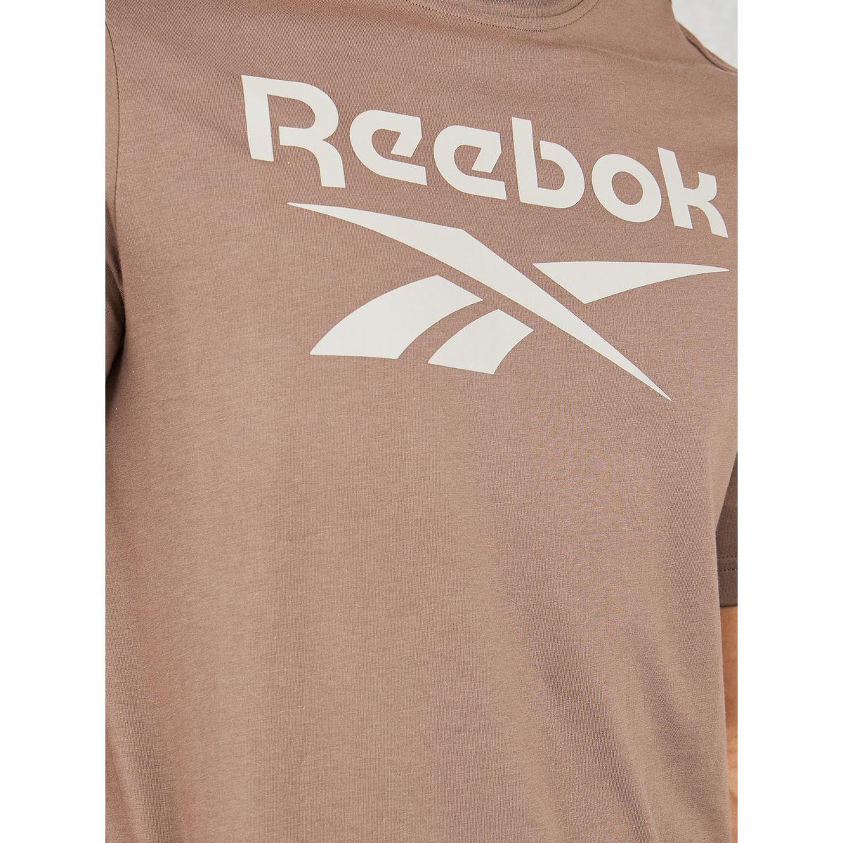 Reebok Identity Logo Print T-Shirt with Short Sleeves-men-clothing-tshirtsandpolos-tshirts-image-3