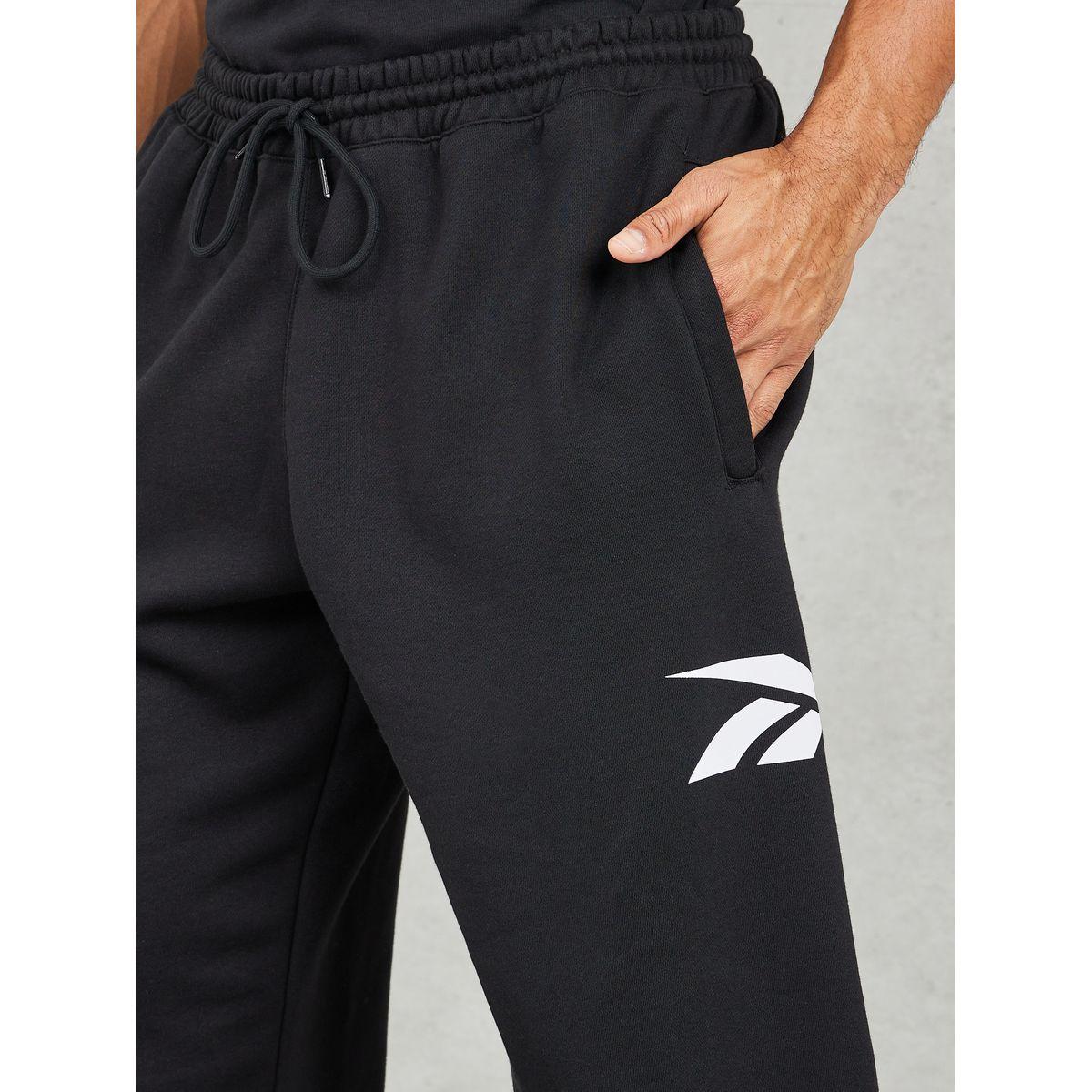 جوغر مزين بشعار مع جيوب واربطة-men-clothing-bottoms-joggers-image-3