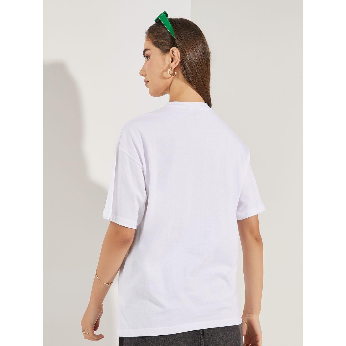 Styli Oversized Embroidery Detail Round Neck T-Shirt-women-clothing-tshirts-image-5