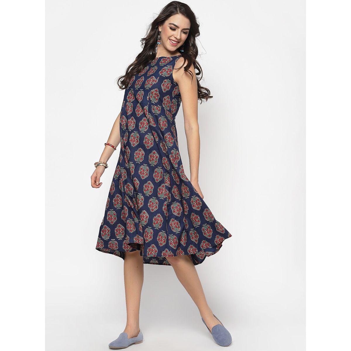 Sera Floral AOP A-Line Midi Dress-women-clothing-dresses-image-2
