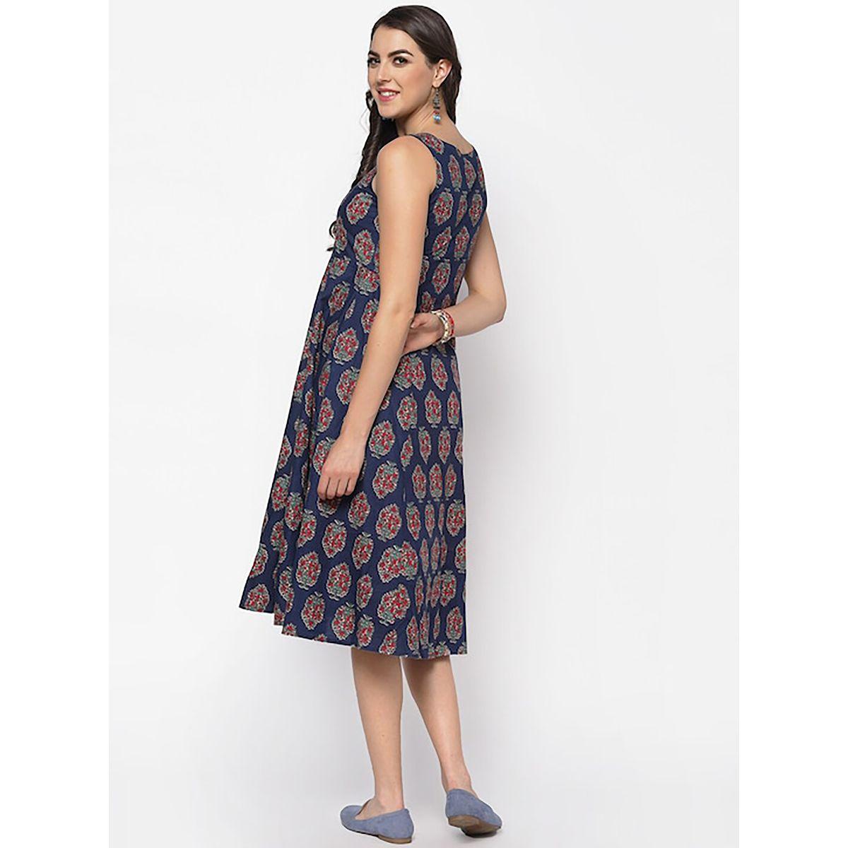Sera Floral AOP A-Line Midi Dress-women-clothing-dresses-image-3