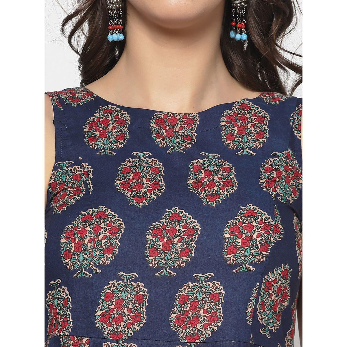Sera Floral AOP A-Line Midi Dress-women-clothing-dresses-image-4