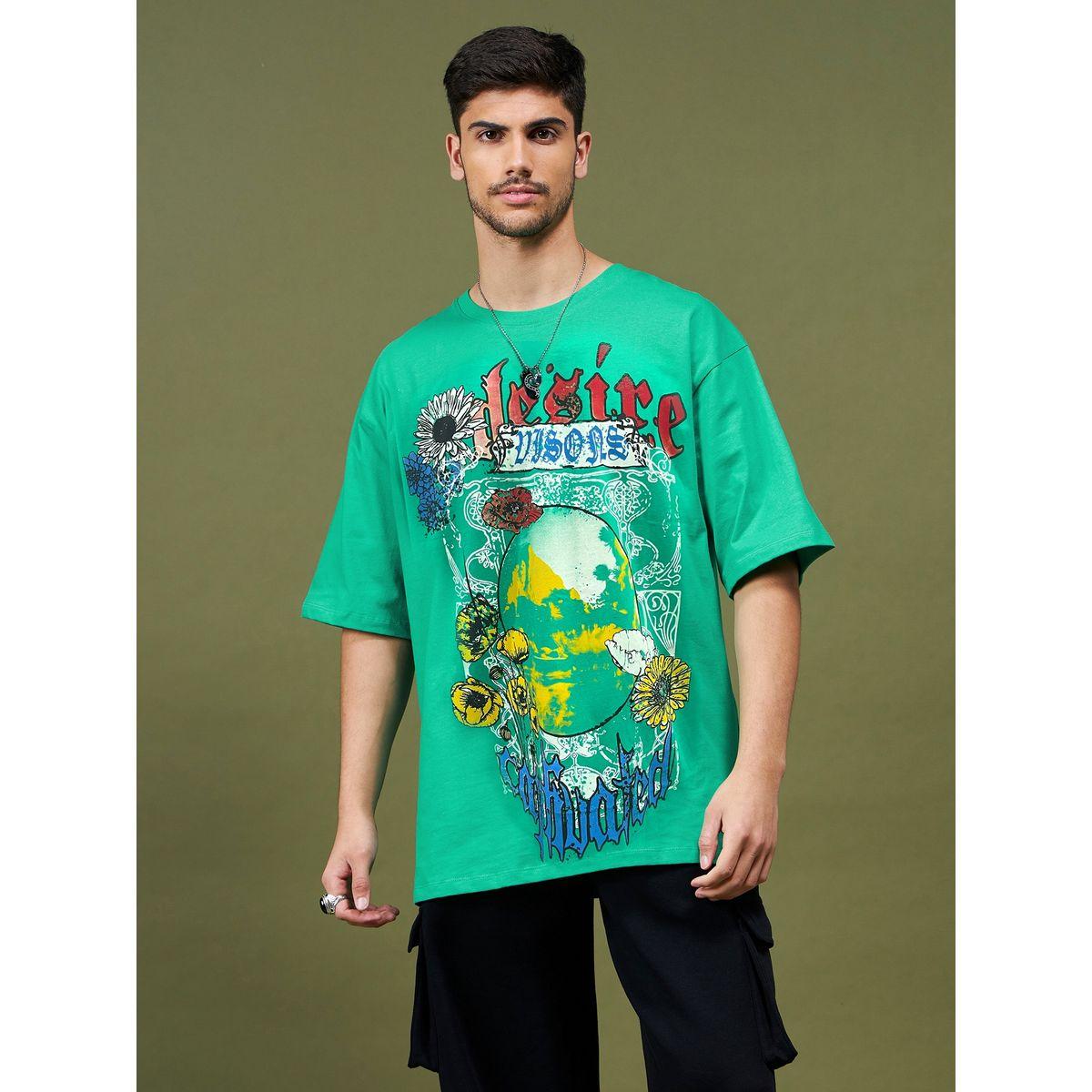 Mascln Sassafras Desire Graphic Print Oversized T-Shirt with Drop Shoulder Sleeves-men-clothing-tshirtsandpolos-tshirts-image-1