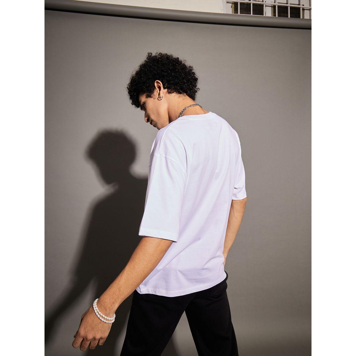 Mascln Sassafras Live Graphic Print Oversized T-Shirt with Drop Shoulder Sleeves-men-clothing-tshirtsandpolos-tshirts-image-3