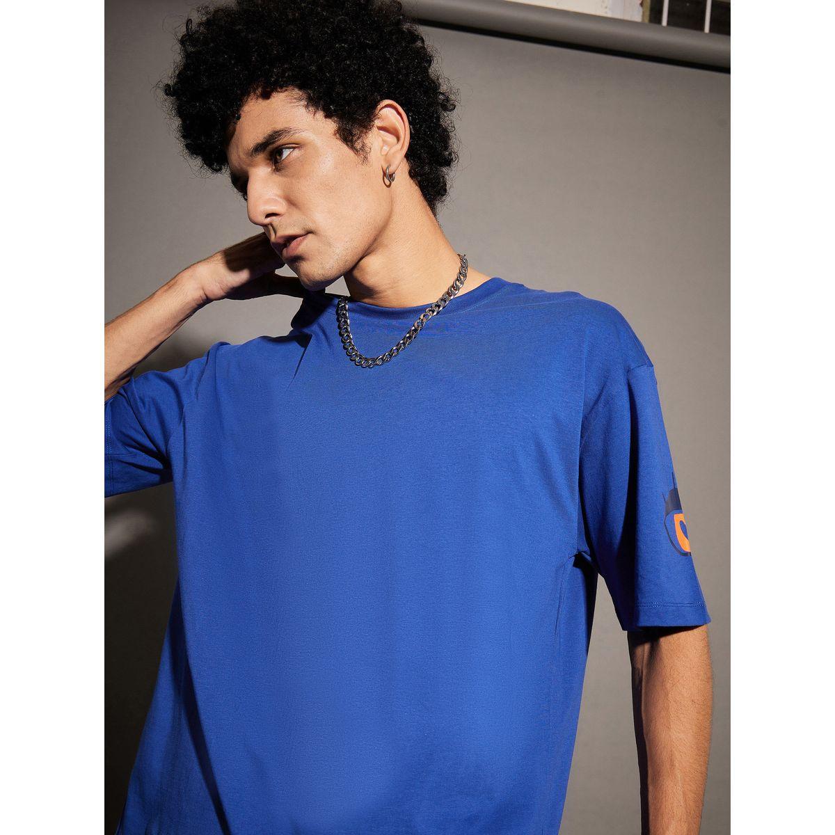 Mascln Sassafras Back Floral Print Oversized T-Shirt with Drop Shoulder Sleeves-men-clothing-tshirtsandpolos-tshirts-image-2