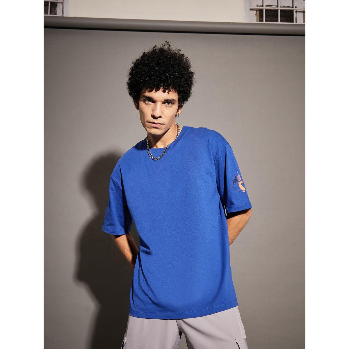 Mascln Sassafras Back Floral Print Oversized T-Shirt with Drop Shoulder Sleeves-men-clothing-tshirtsandpolos-tshirts-image-3