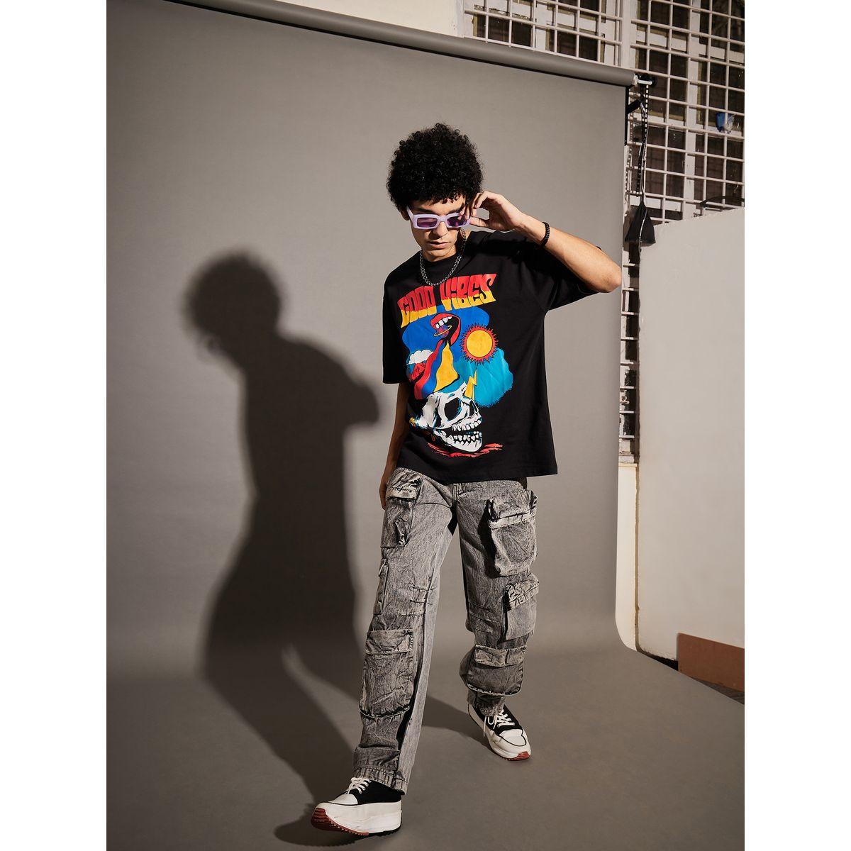 تيشيرت فضفاض مطبع بطبعة جرافيك-men-clothing-tshirtsandpolos-tshirts-image-4