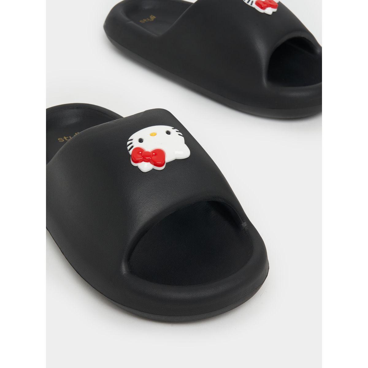 Styli Kitty Applique Chunky Slides-women-shoes-flipflopsandslides-image-3