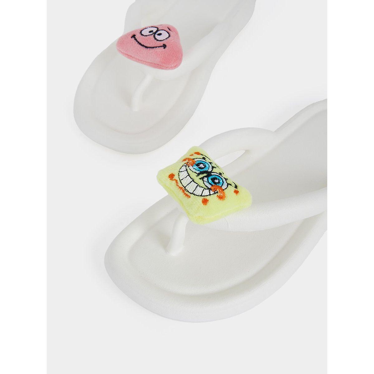 Styli Spongebob Patch Flip Flops-women-shoes-flipflopsandslides-image-3