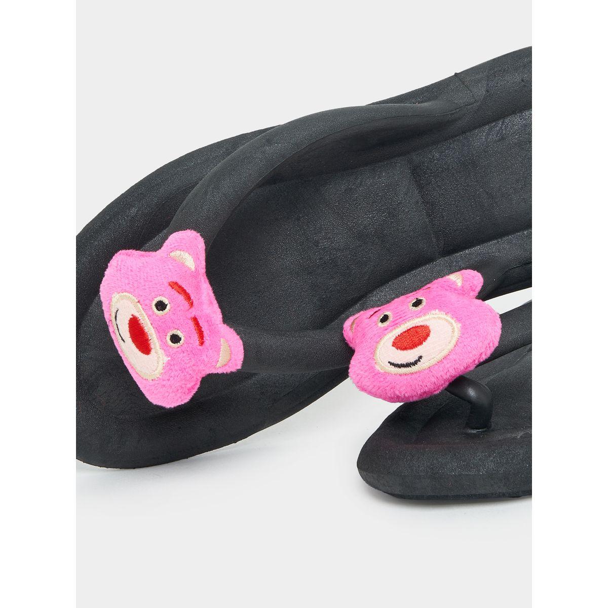 Styli Pink Panther Applique Flip Flops-women-shoes-flipflopsandslides-image-4