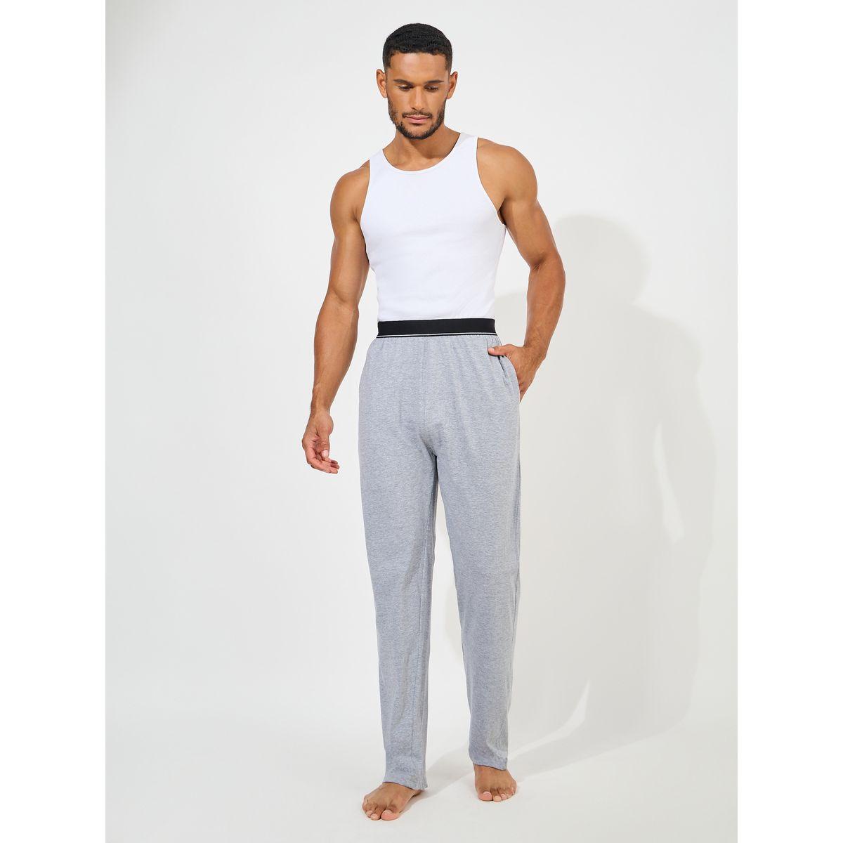 بنطال بيجاما محبوك مع خصر مطاطي-men-clothing-nightwear-pyjamaandshorts-image-2