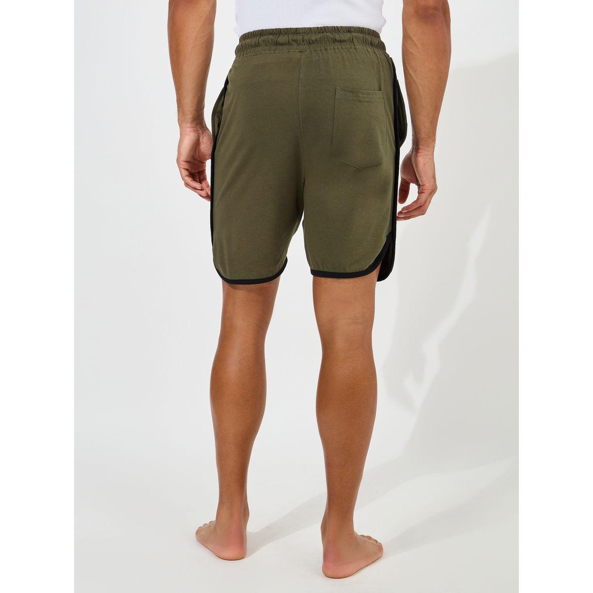 شورت محبوك مطبع مع تفاصيل محزوزة-men-clothing-nightwear-pyjamaandshorts-image-4