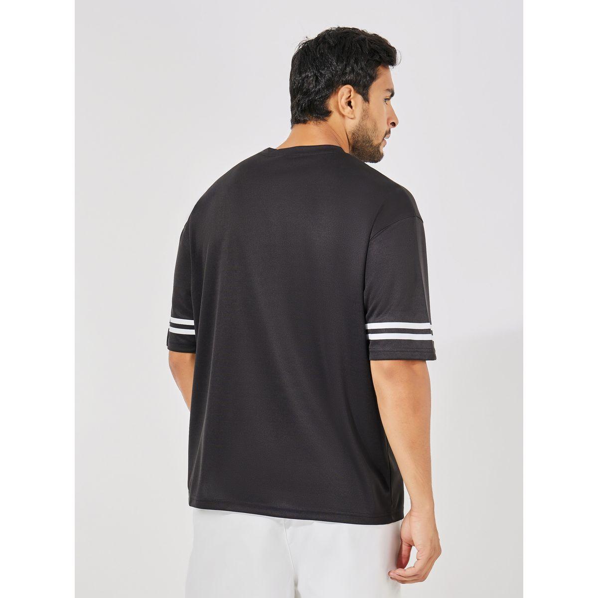 Styli Manchester City Mesh Knit Jersey Oversized T-Shirt-men-clothing-tshirtsandpolos-tshirts-image-4