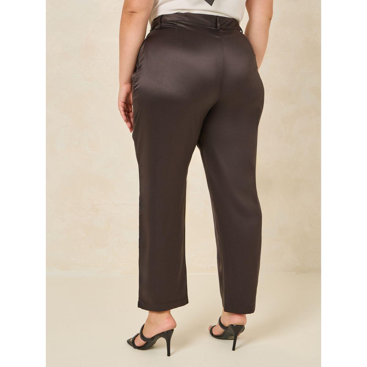 Styli Plus Solid Straight Leg Ankle Length Pant-women-clothing-bottoms-trousers-image-4