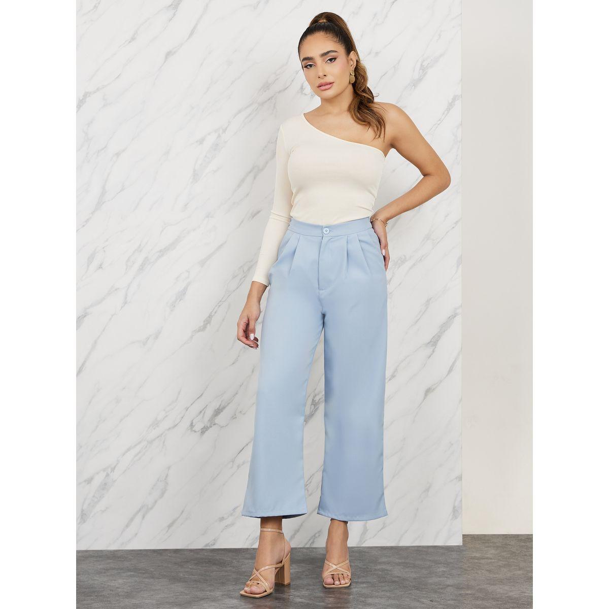 Styli Plicated Detail Relaxed Fit Pants-women-clothing-bottoms-trousers-image-2