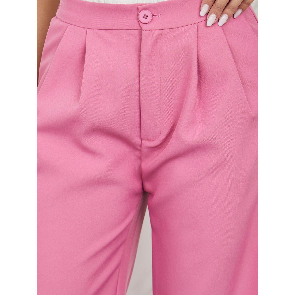 Styli Plicated Detail Relaxed Fit Pants-women-clothing-bottoms-trousers-image-3