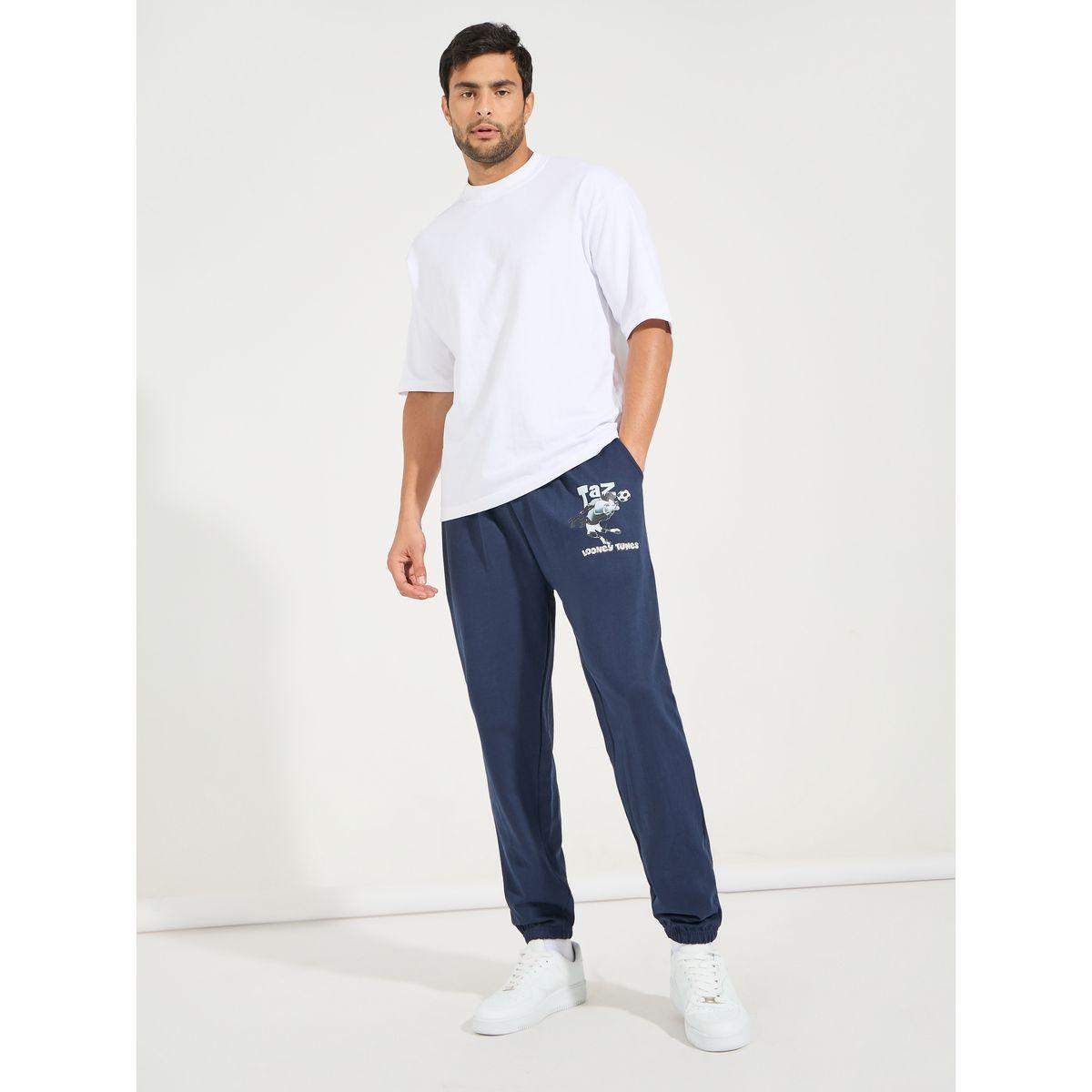 Styli Taz Graphic print Oversized Terry Jogger-men-clothing-bottoms-joggers-image-2