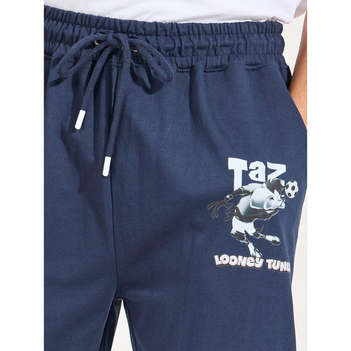 جوغر تيري فضفاض مع حواف مكبلة-men-clothing-bottoms-joggers-image-3