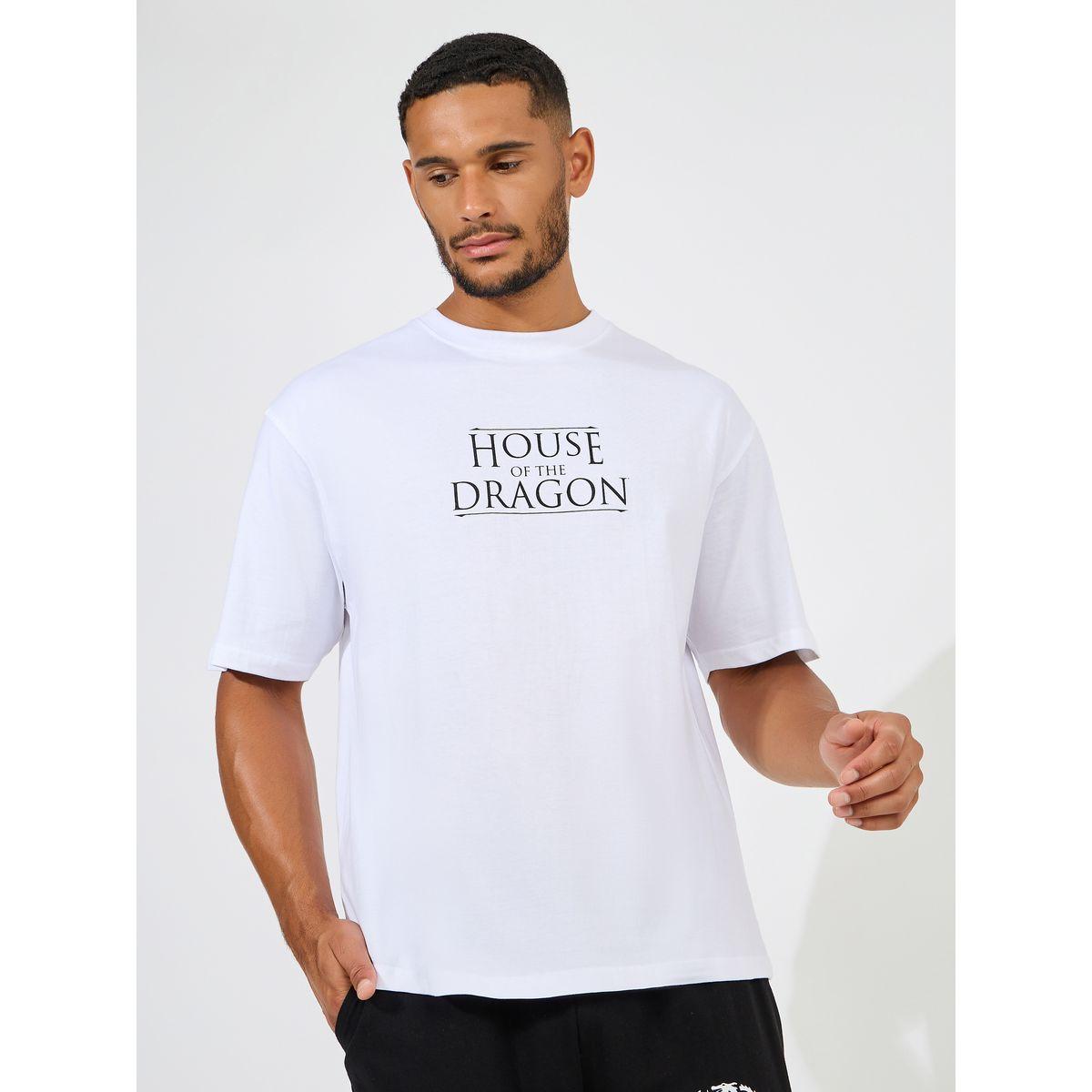 تيشيرت فضفاض مطبع بطبعة جرافيك-men-clothing-tshirtsandpolos-tshirts-image-2