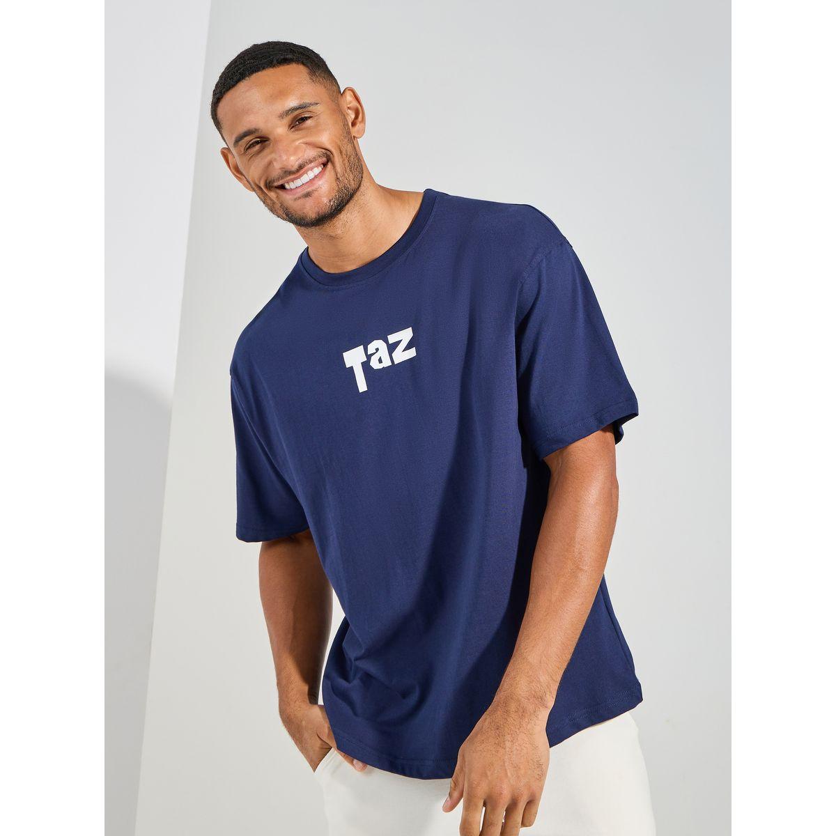 Styli Taz Looney Graphic Print Compact Jersey Oversized T-Shirt-men-clothing-tshirtsandpolos-tshirts-image-3