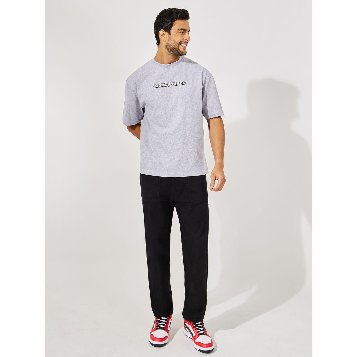 Styli Looney Tunes Graphic Print Compact Jersey Oversized T-Shirt-men-clothing-tshirtsandpolos-tshirts-image-3