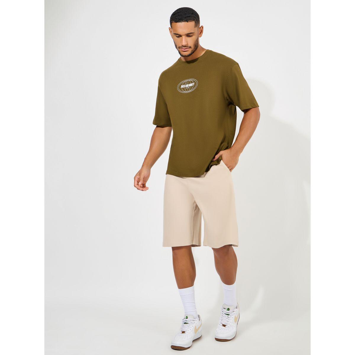 تيشيرت فضفاض مطبع بطبعة جرافيك-men-clothing-tshirtsandpolos-tshirts-image-3