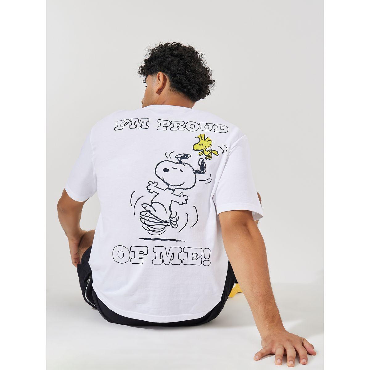 Styli Oversized Snoopy Graphic Print Compact Jersey T-Shirt-men-clothing-tshirtsandpolos-tshirts-image-1