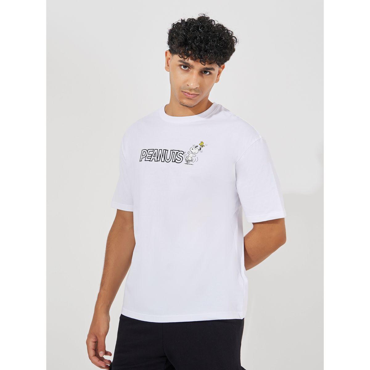 Styli Oversized Snoopy Graphic Print Compact Jersey T-Shirt-men-clothing-tshirtsandpolos-tshirts-image-2