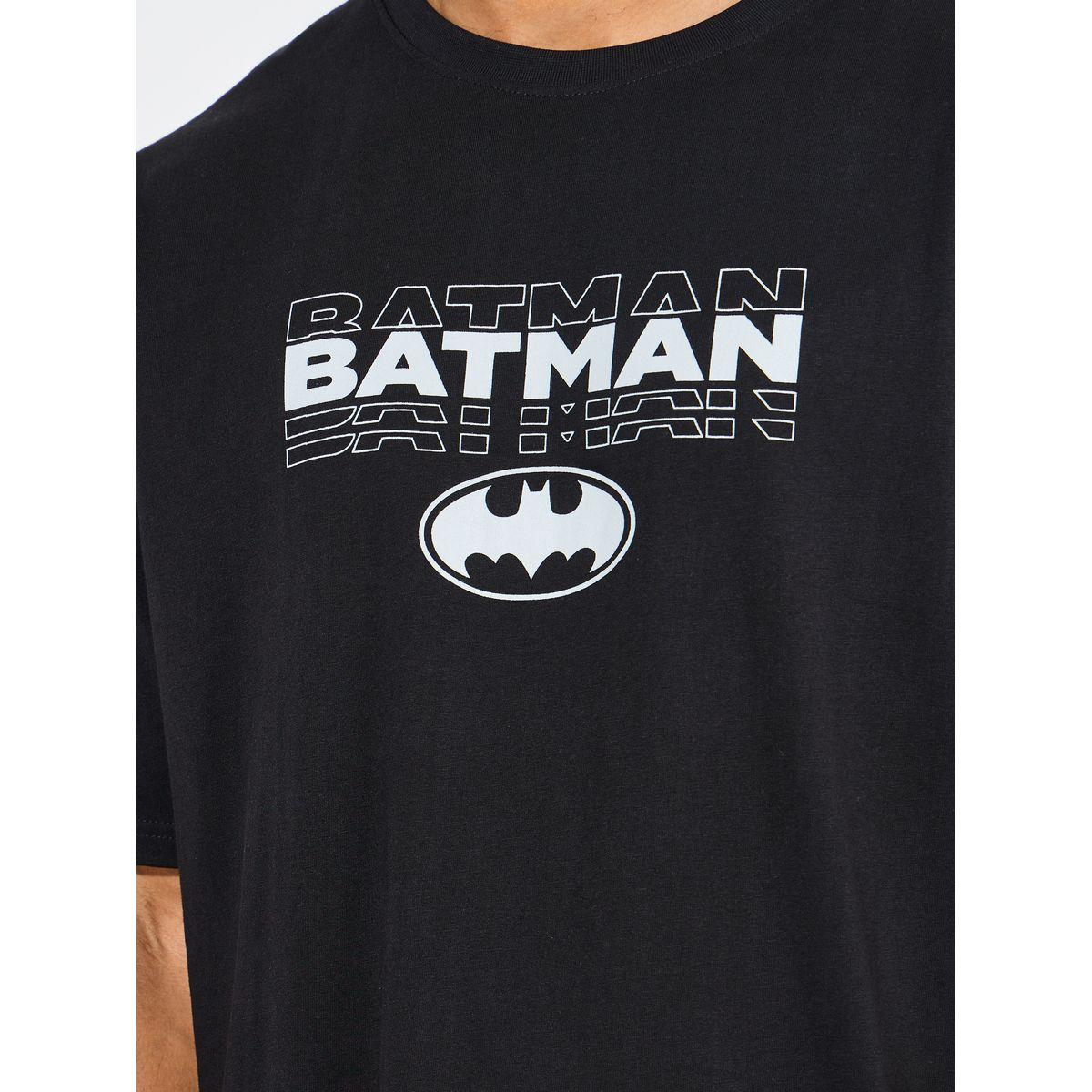 Styli Batman Graphic Print Compact Jersey Oversized T-Shirt-men-clothing-tshirtsandpolos-tshirts-image-3