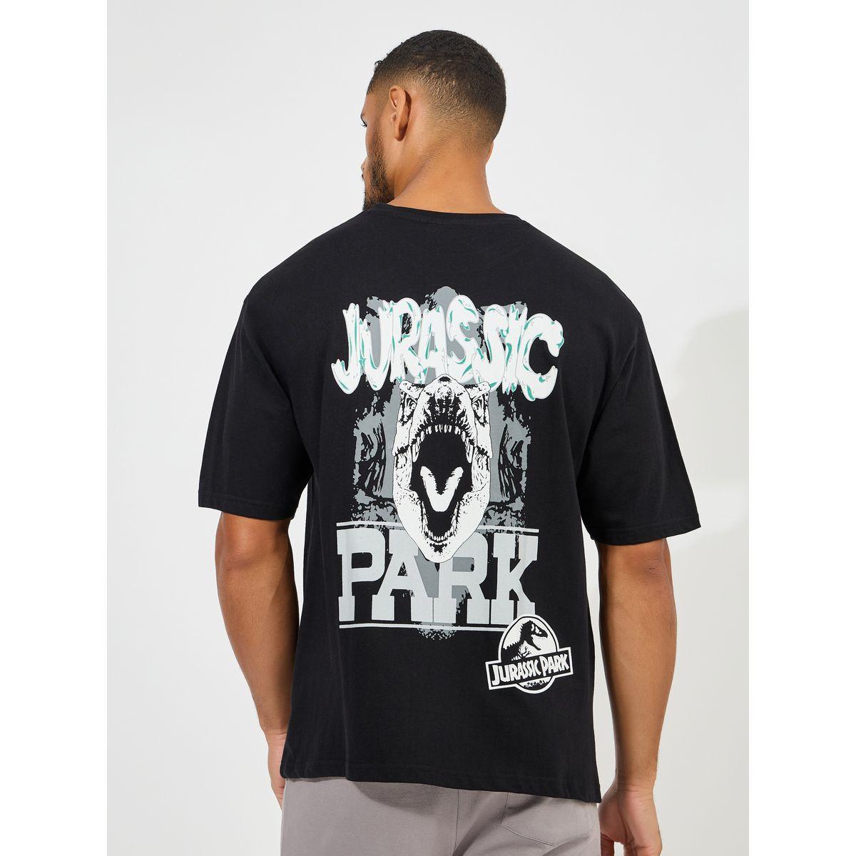 تيشيرت فضفاض مطبع بطبعة جرافيك-men-clothing-tshirtsandpolos-tshirts-image-5