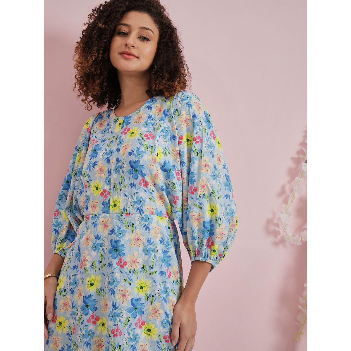 Athena Floral Print Maxi Dress with Puff Sleeves-women-clothing-dresses-image-6