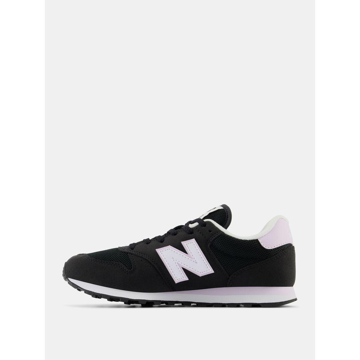 New Balance 500 Contrast Logo Lace Up Sneakers-women-shoes-sneakers-image-4
