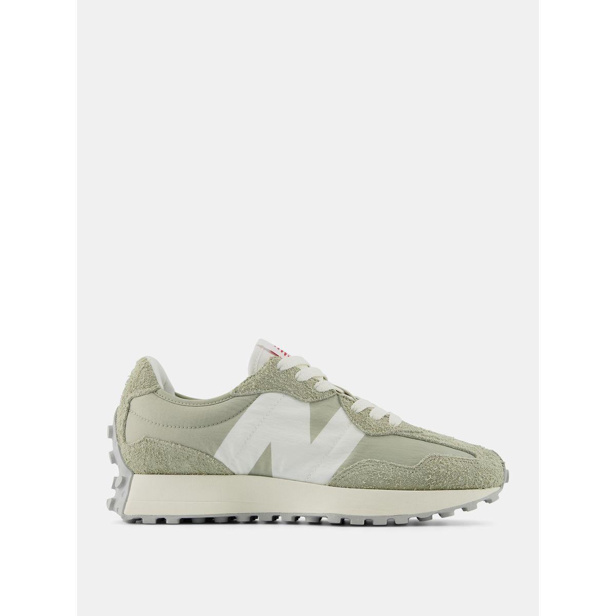 New Balance 327 Textured Lace Up Sneakers-women-shoes-sneakers-image-1