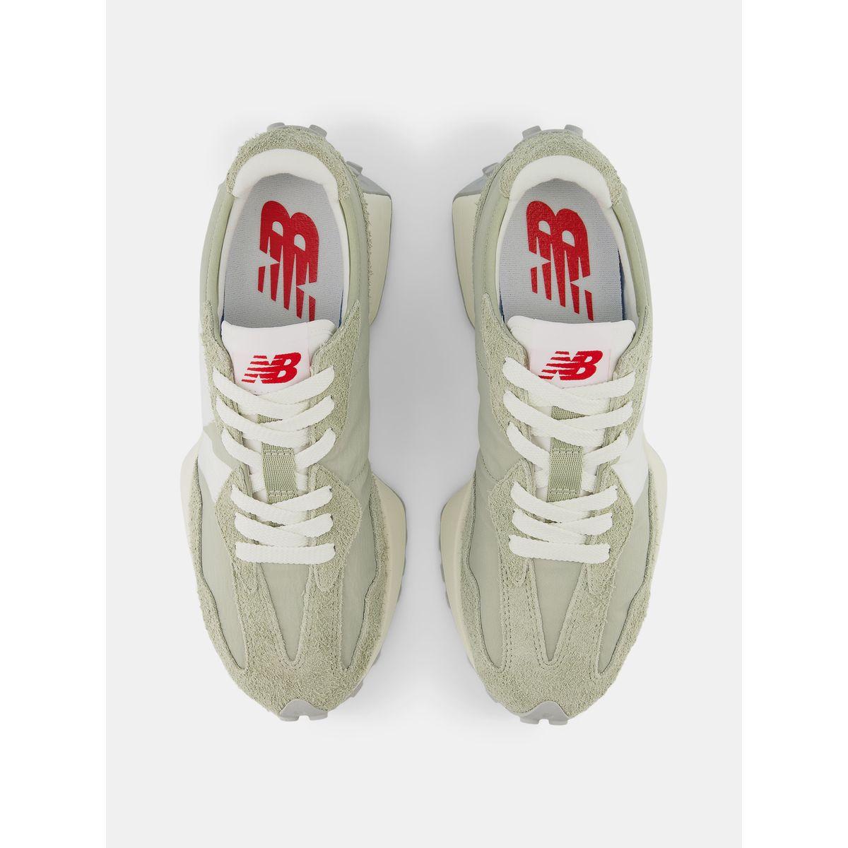 New Balance 327 Textured Lace Up Sneakers-women-shoes-sneakers-image-3