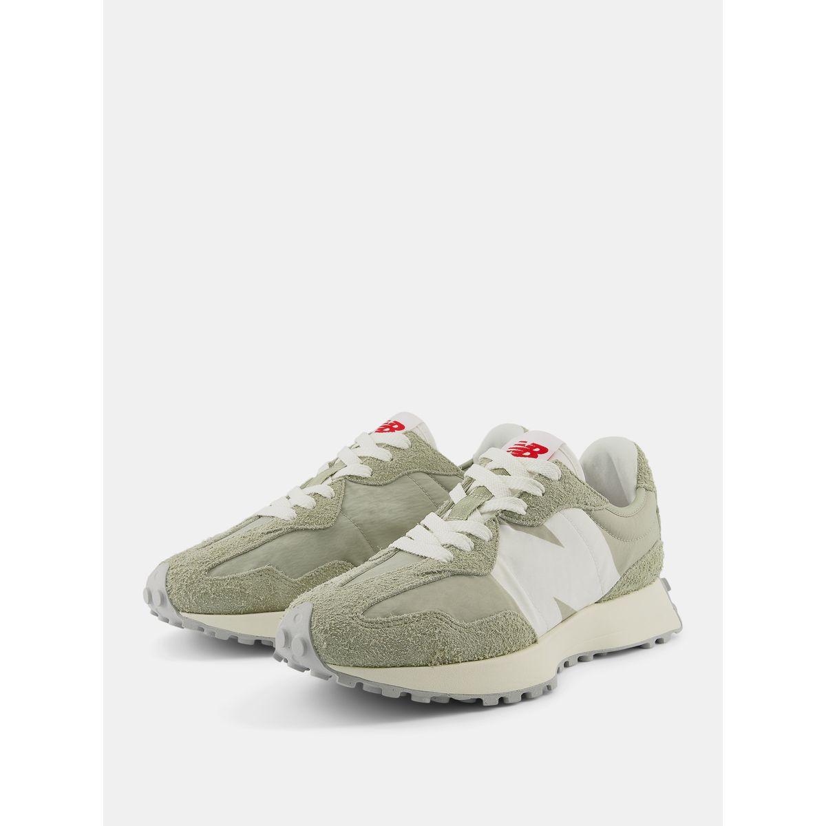 New Balance 327 Textured Lace Up Sneakers-women-shoes-sneakers-image-8