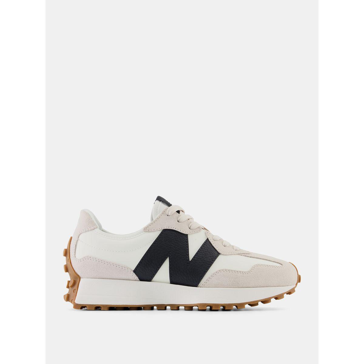 New Balance 327 Contrast Logo Patch Lace Up Sneakers-women-shoes-sneakers-image-1