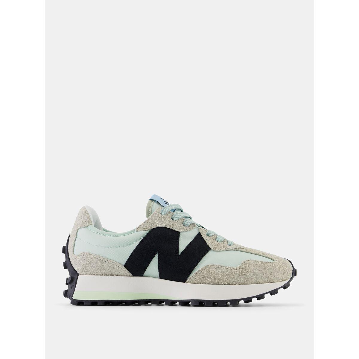 New Balance 327 Contrast Logo Lace Up Sneakers-women-shoes-sneakers-image-1